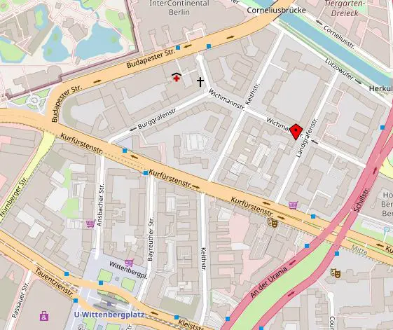 openstreetmap landgrafenstrasse